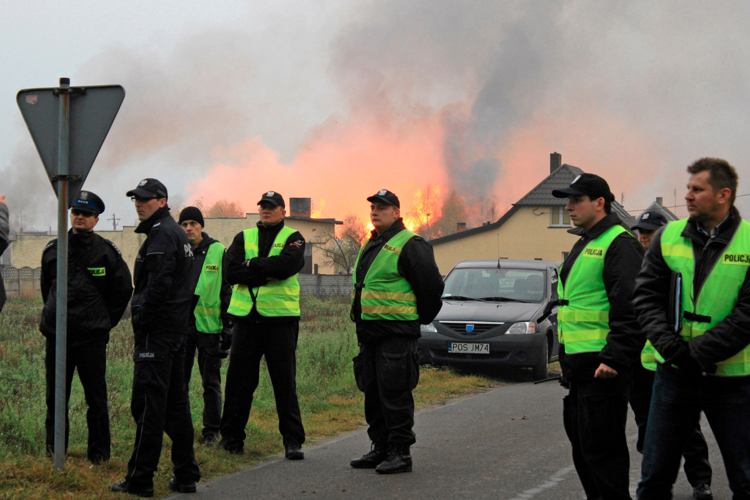 Explosión en un gasoducto de Polonia deja tres muertos y trece heridos