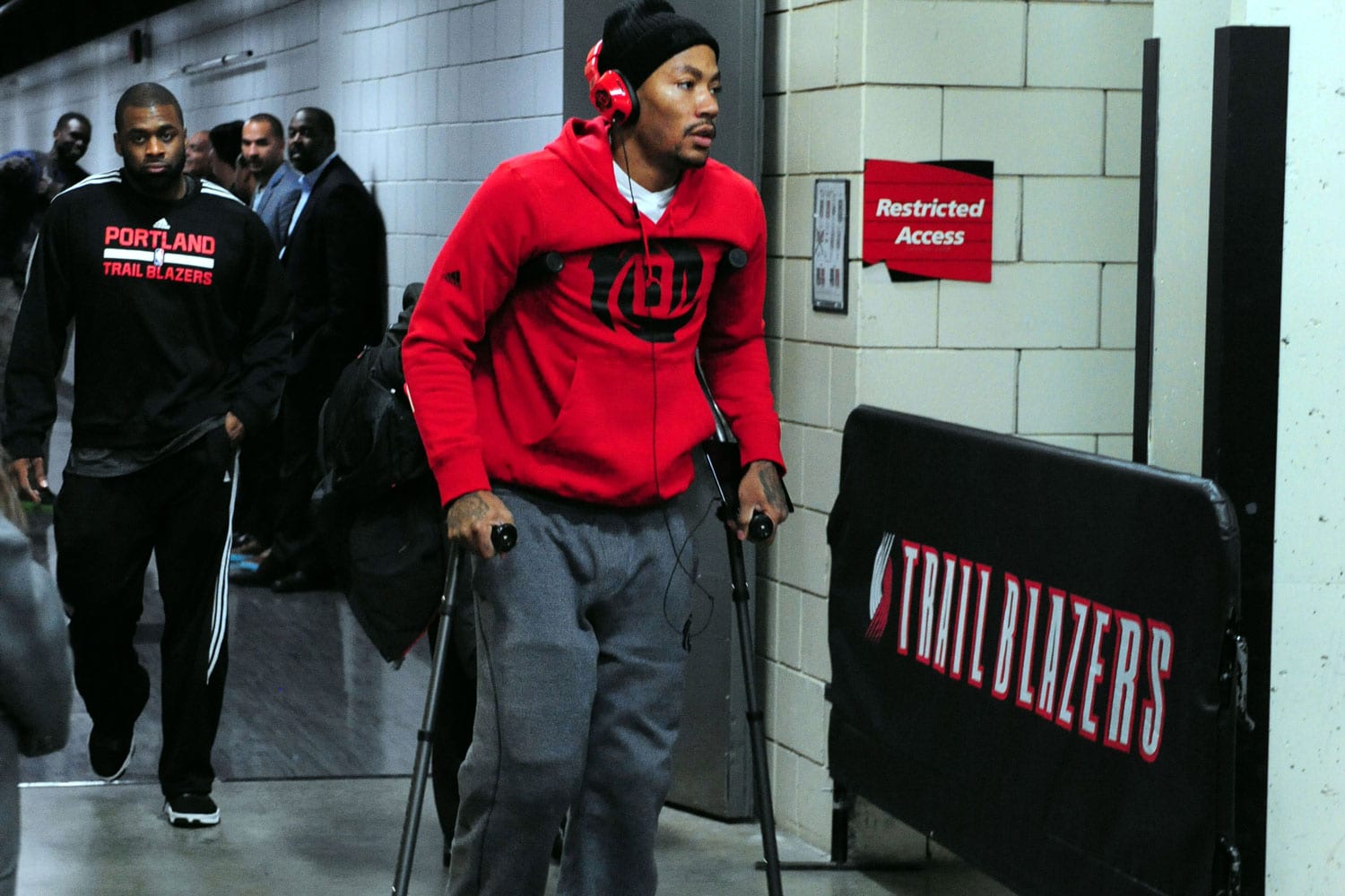 Derrick Rose, jugador de los Chicago Bulls, ha vuelto a lesionarse.