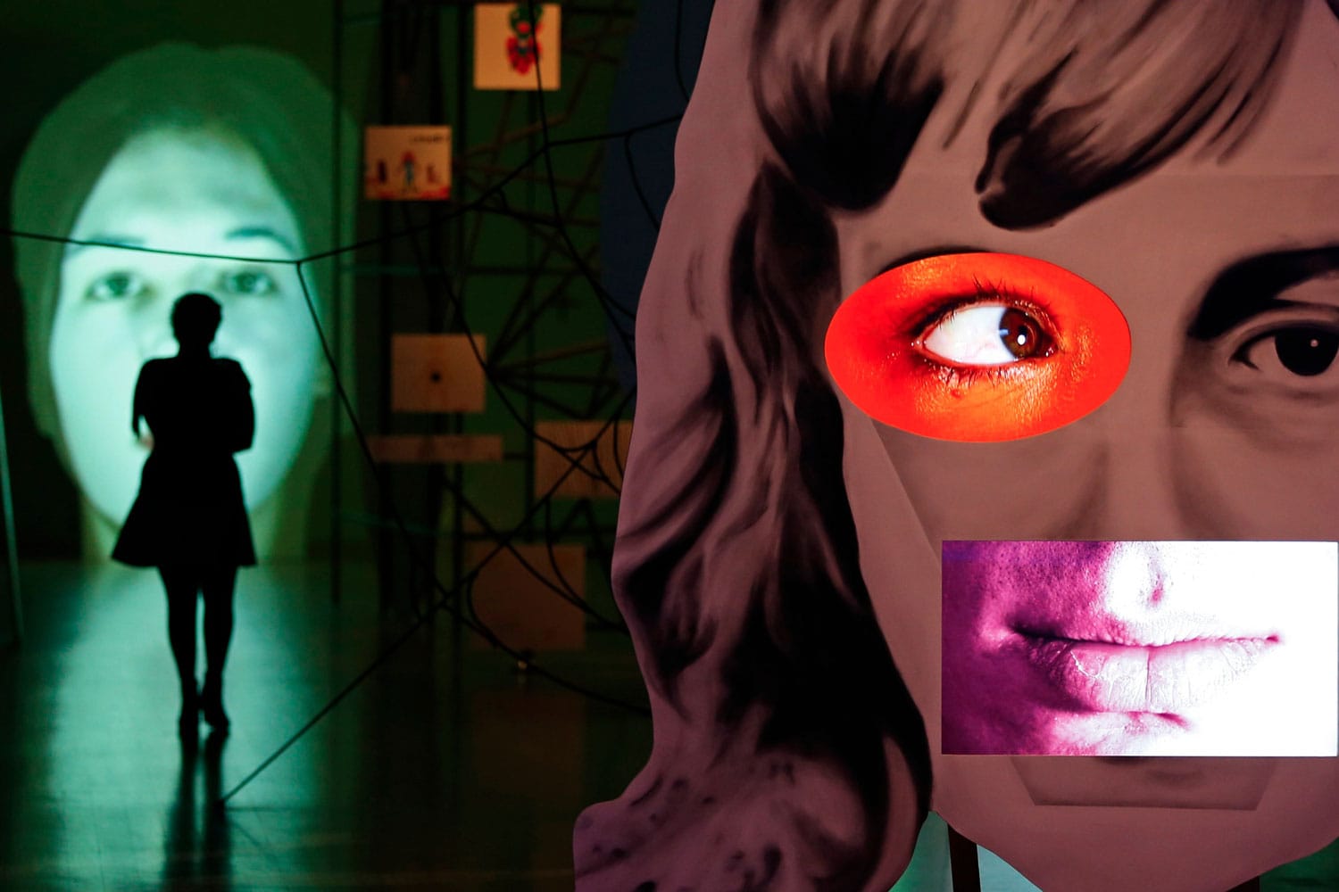 Exposición de Tony Oursler en Bruselas