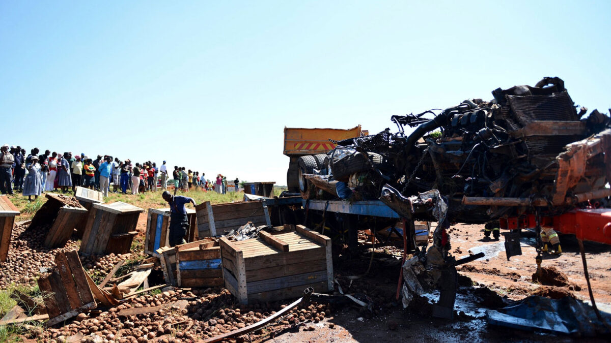 29 muertos y ocho heridos graves en un accidente en la provincia de Mpumalanga, al este de Sudáfrica