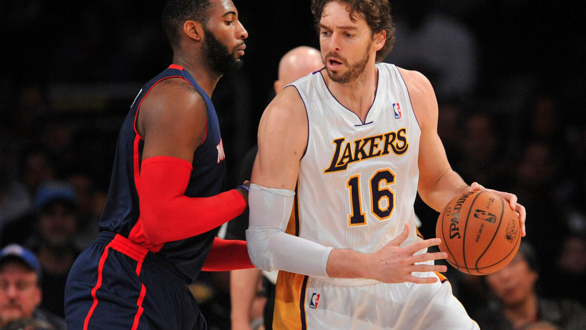 Pau Gasol anota 12 puntos en la victoria de Los Angeles Lakers frente a los Detroit Pistons