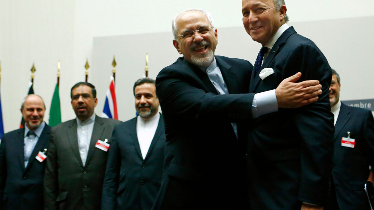 Pacto nuclear entre Irán y las grandes potencias.