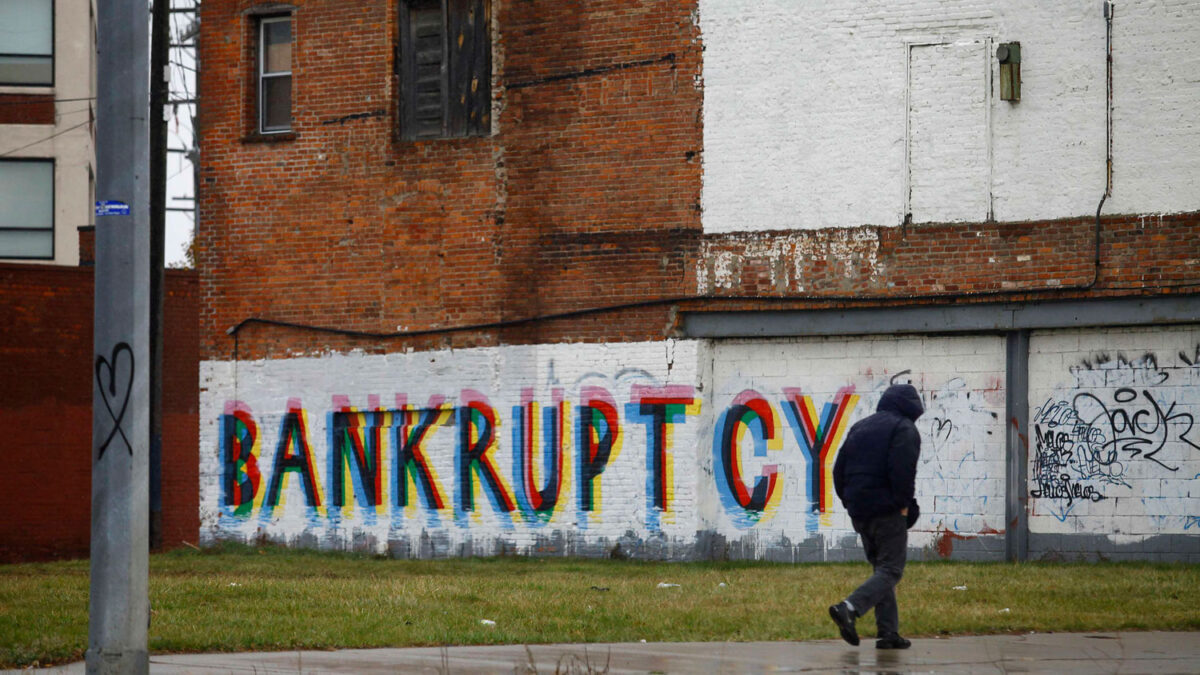 Detroit se declara «insolvente» al no poder hacer frente a una deuda de 13.000 millones de euros