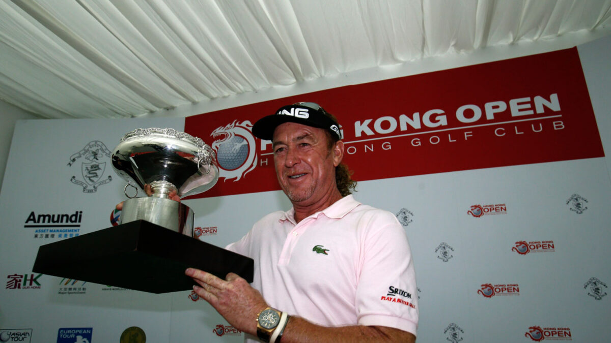 Miguel Ángel Jiménez gana el Open de Hong Kong