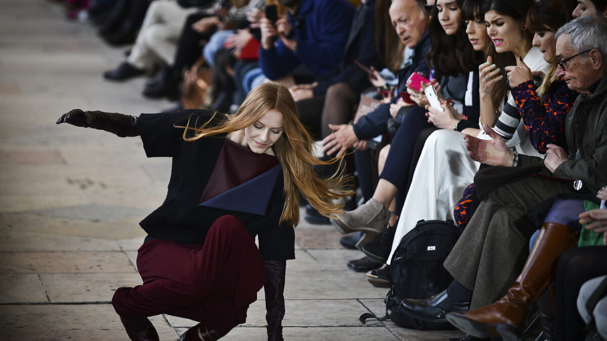 Visto en Moda Lisboa Fashion Week: A menudo sufre más el espectador que la modelo.