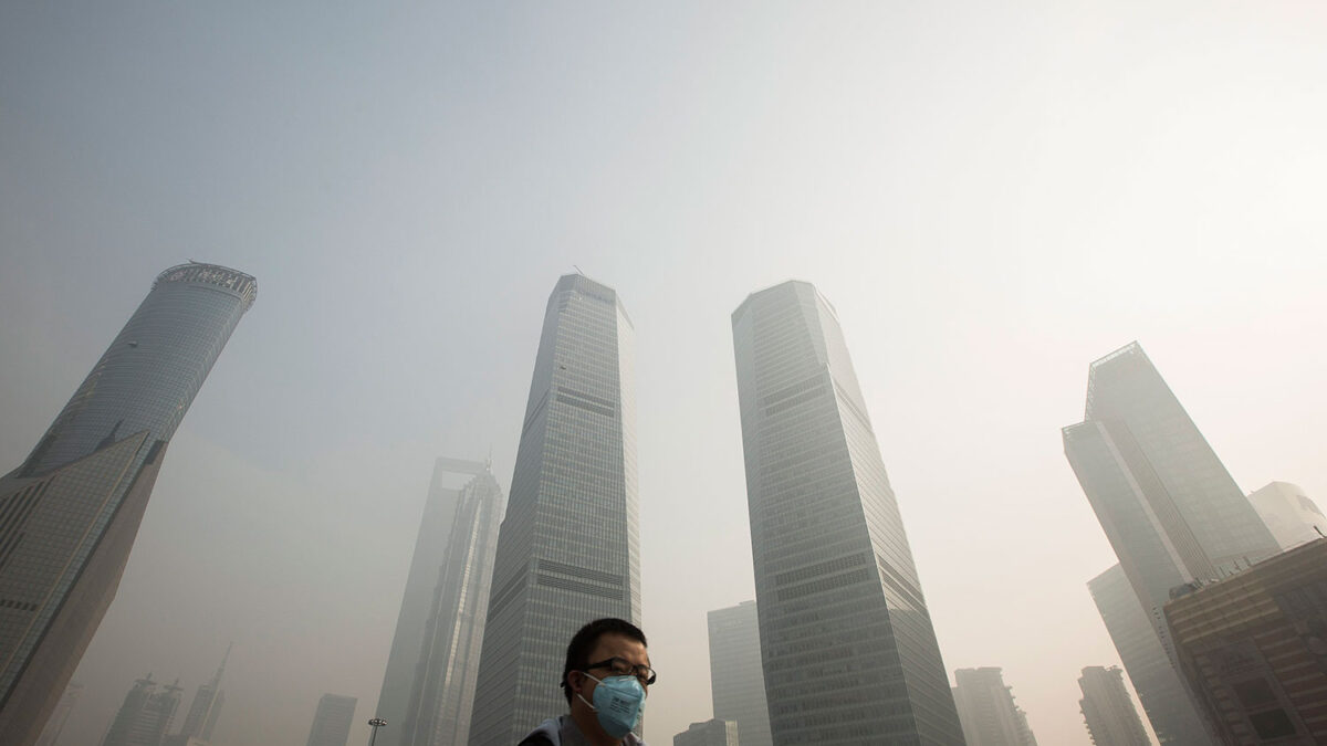 Elevados niveles de contaminación en China