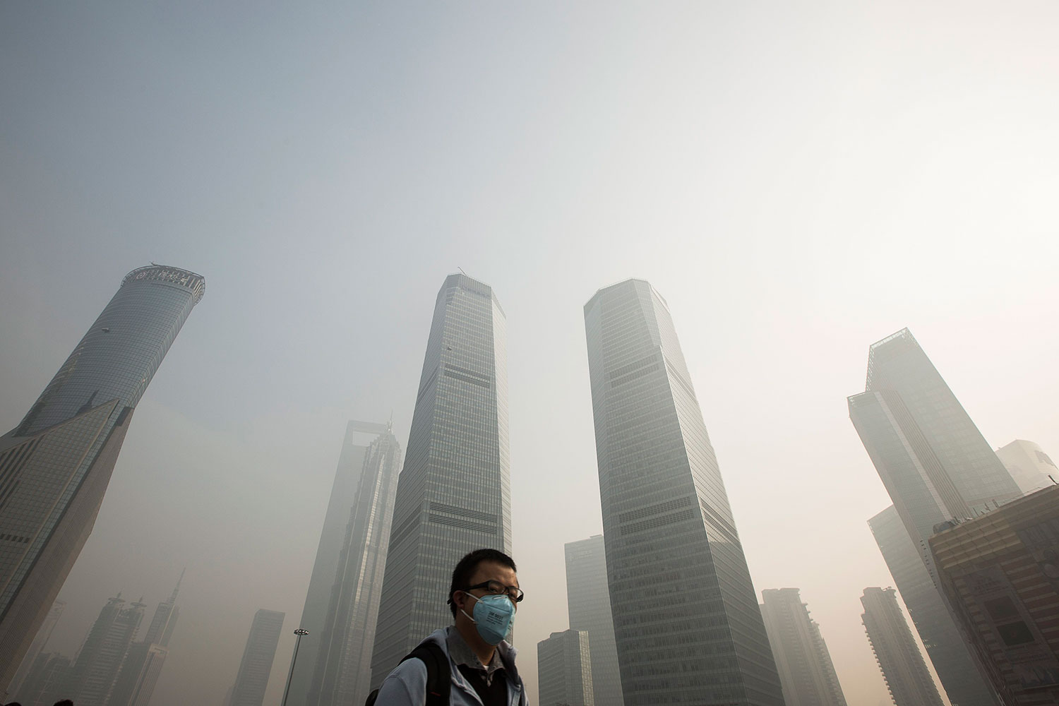 Elevados niveles de contaminación en China