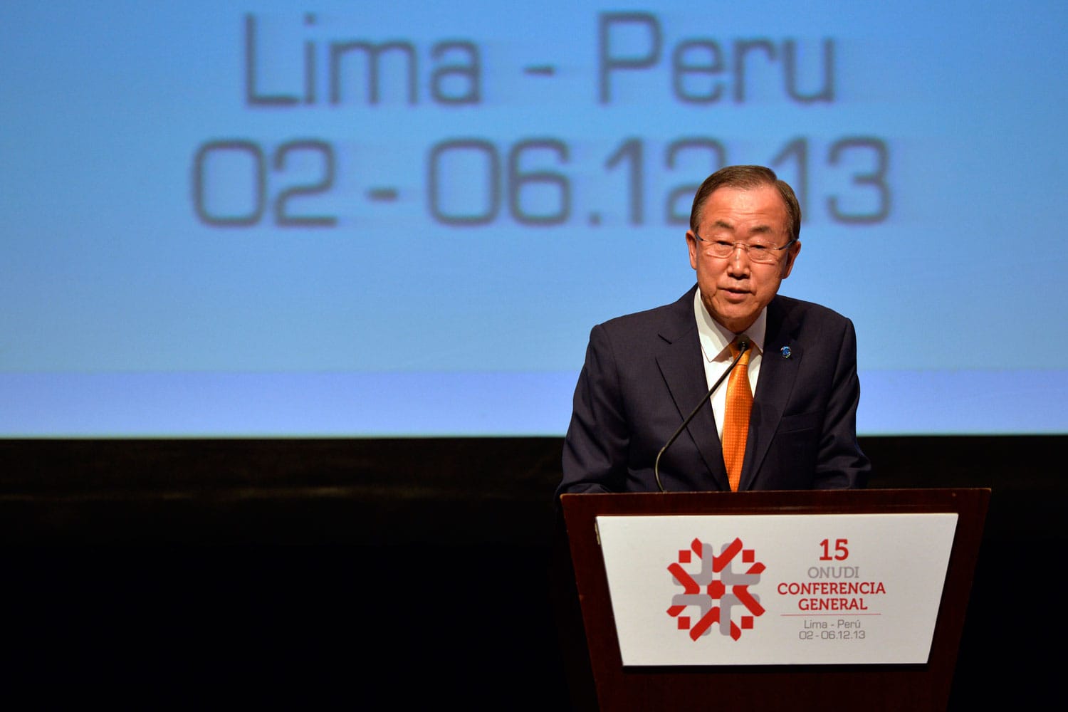 Ban Ki-Moon recomienda a Humala que dé prioridad a la industrialización de su país.