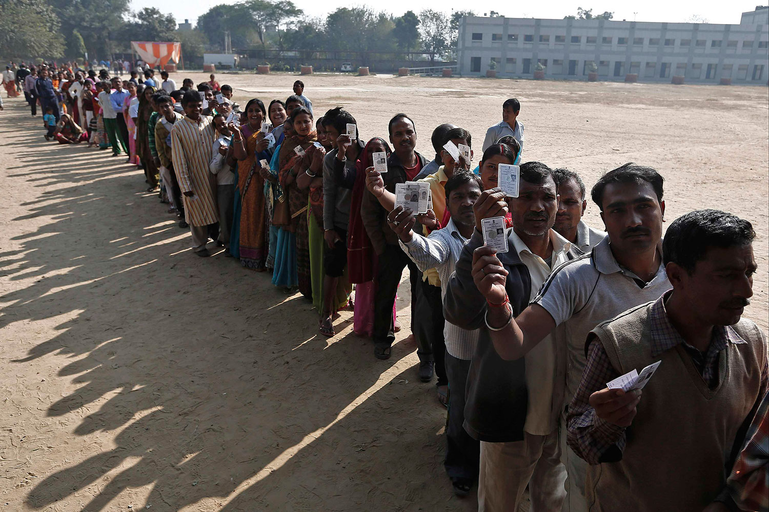 Nueva Delhi acude a las urnas con las elecciones generales de telón de fondo
