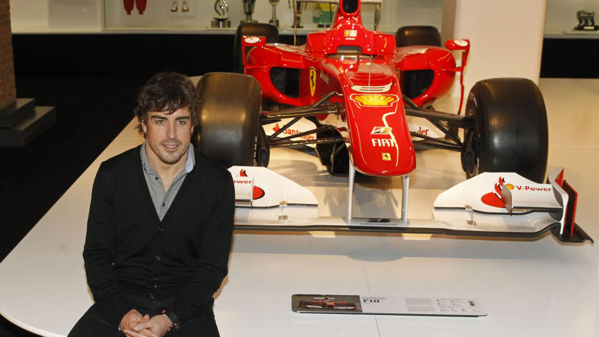 Fernando Alonso presenta exposición