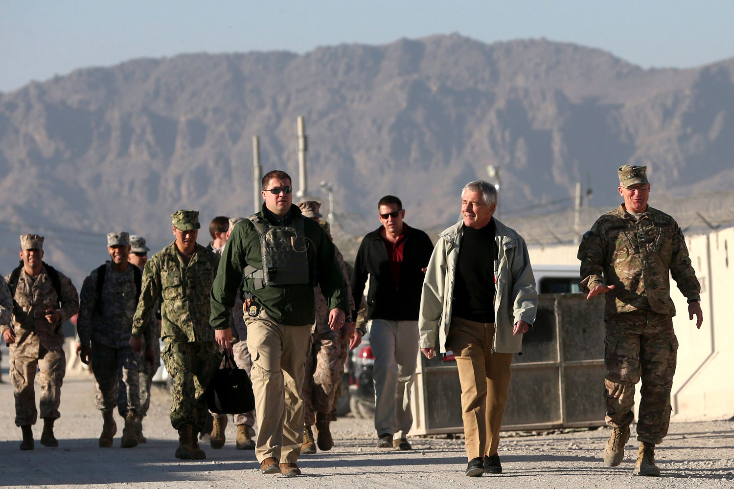 Chuck Hagel mantiene un compromiso «probado y duradero» con la seguridad en Oriente Próximo