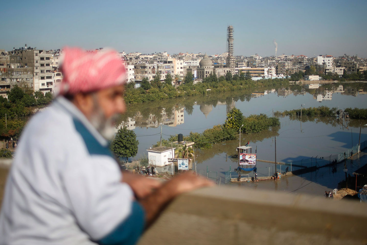 Las inundaciones en la Franja de Gaza provocan 5.000 evacuaciones