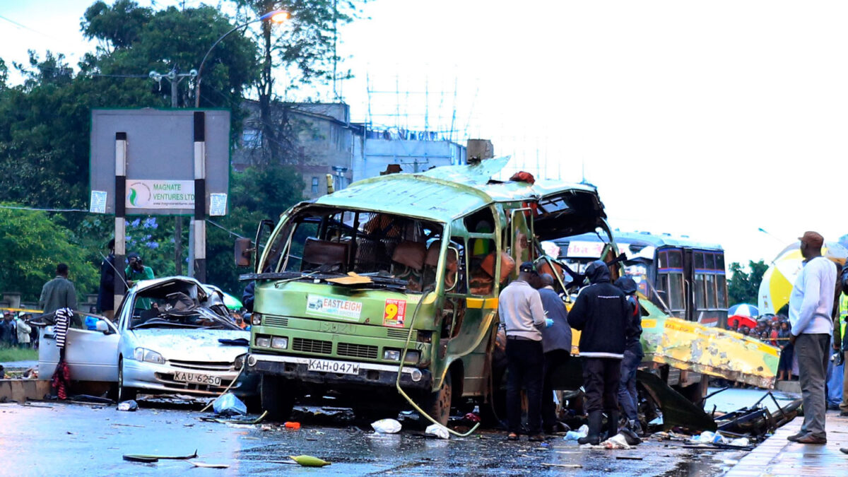 Seis muertos por el ataque contra un autobús en Nairobi