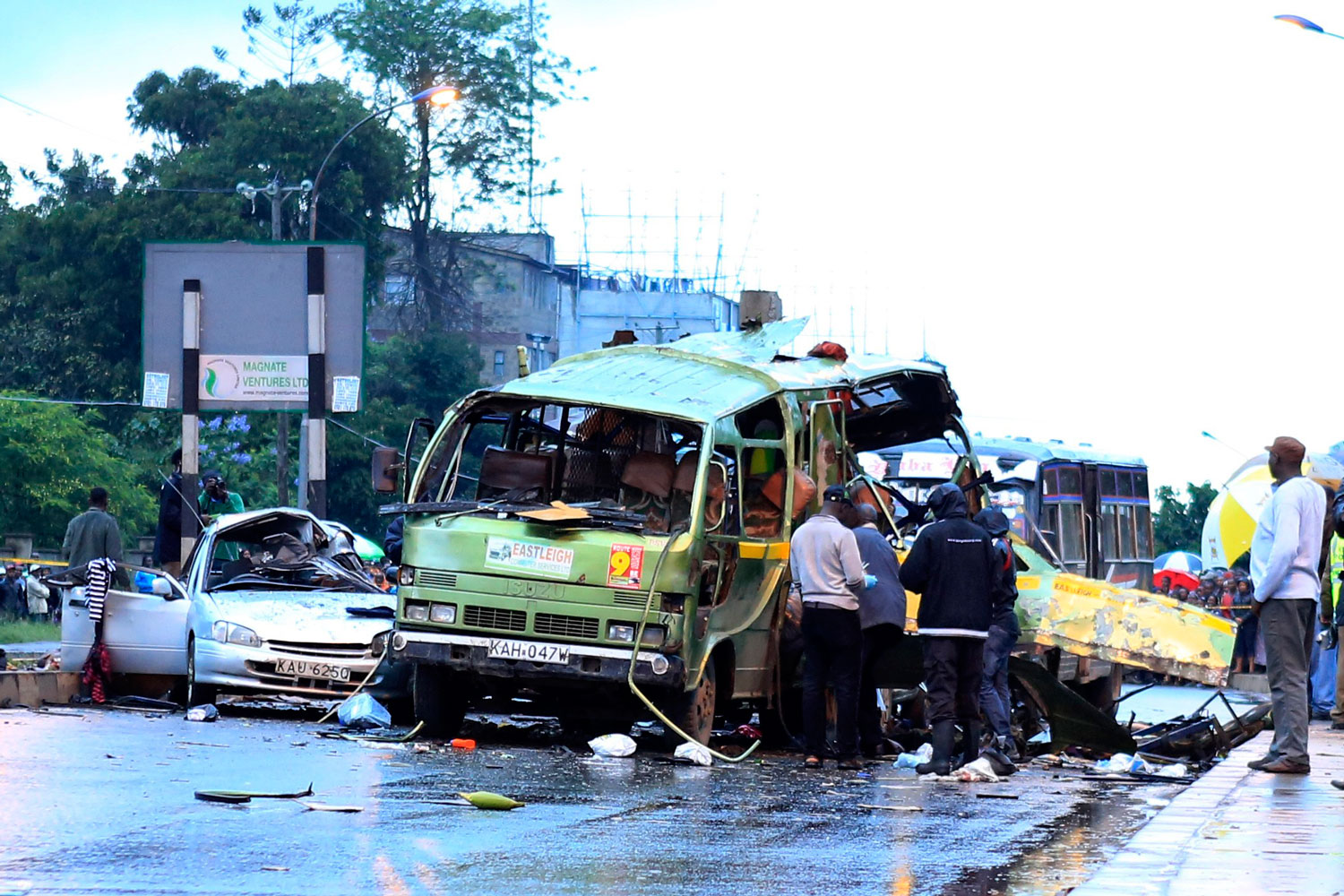 Seis muertos por el ataque contra un autobús en Nairobi