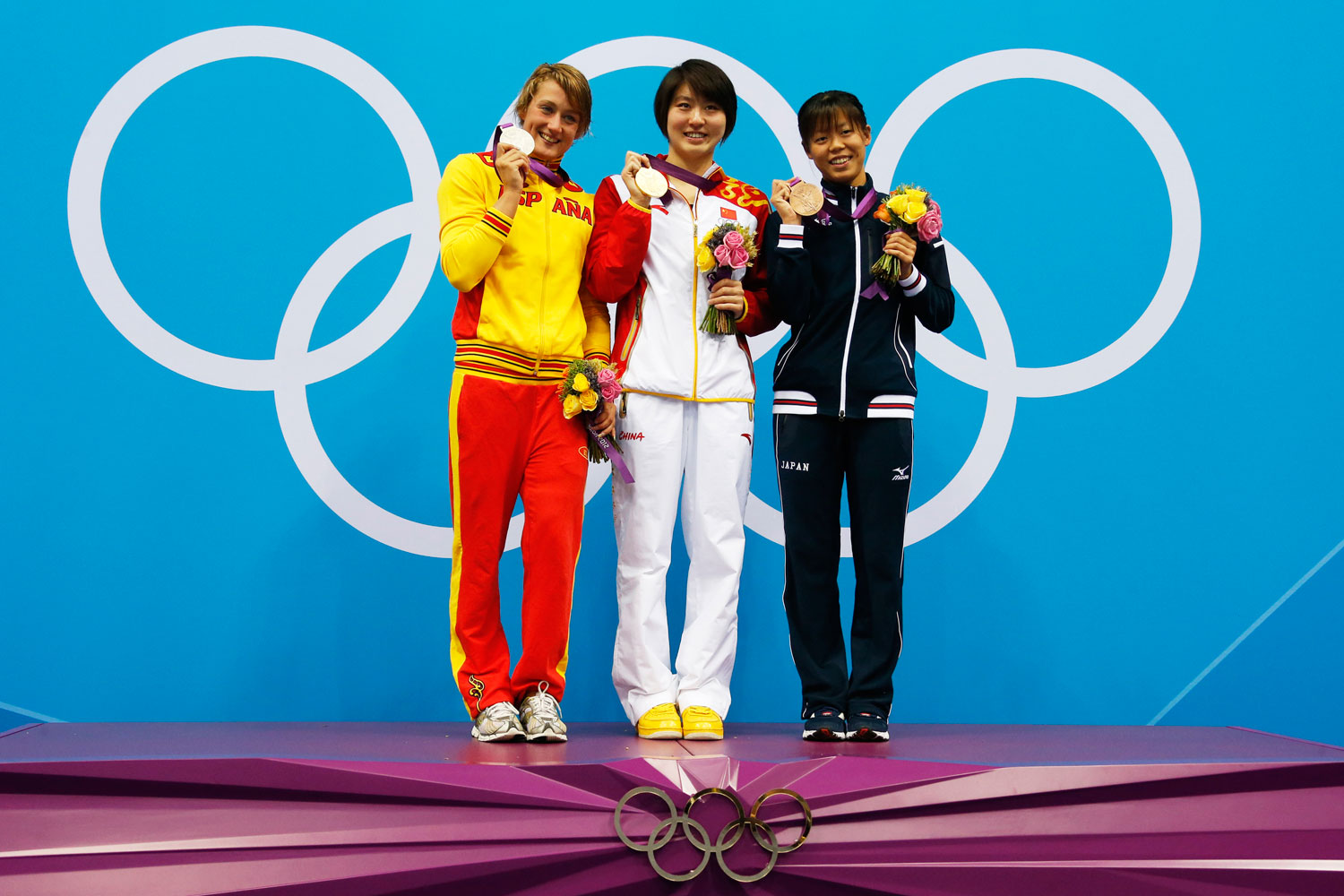 Medalla en los Juegos Olímpicos de Londres.