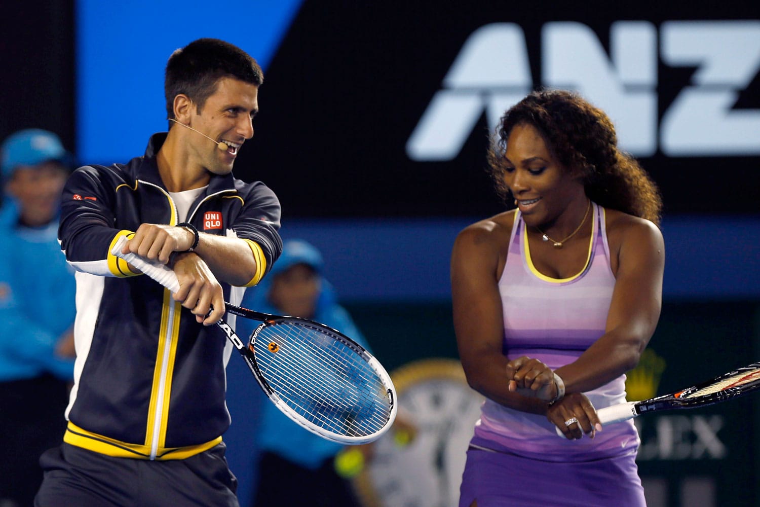 Djokovic y Serena Williams mejores jugadores de tenis 2013