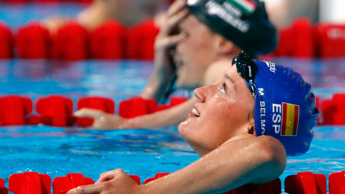 Mundial de natación en Barcelona.