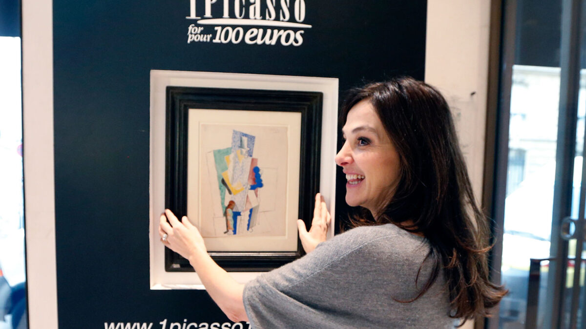 Un aficionado al arte consigue una obra de Picasso por 100 euros