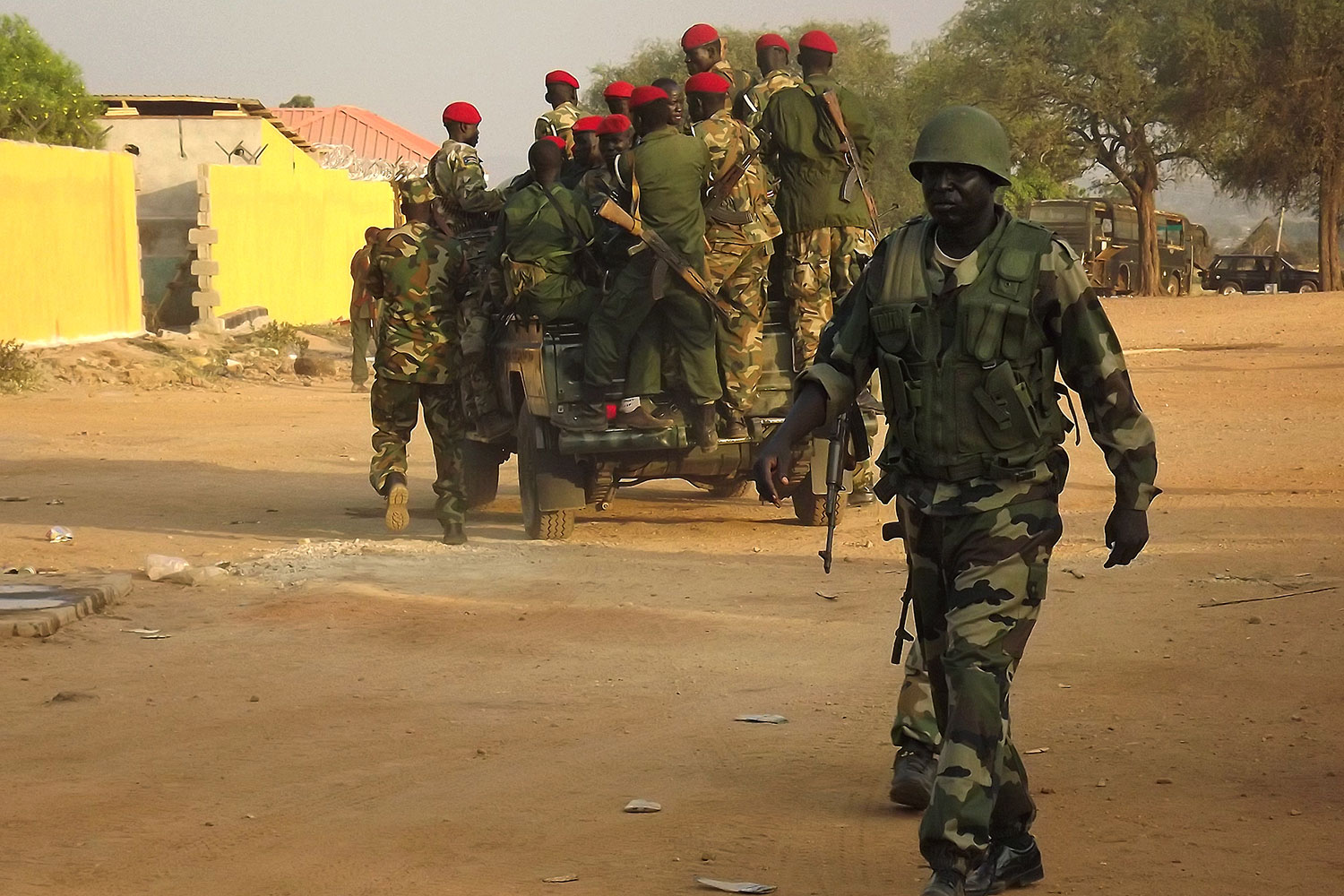 Tropas del Gobierno de Sudán del Sur avanzan a zona rebelde
