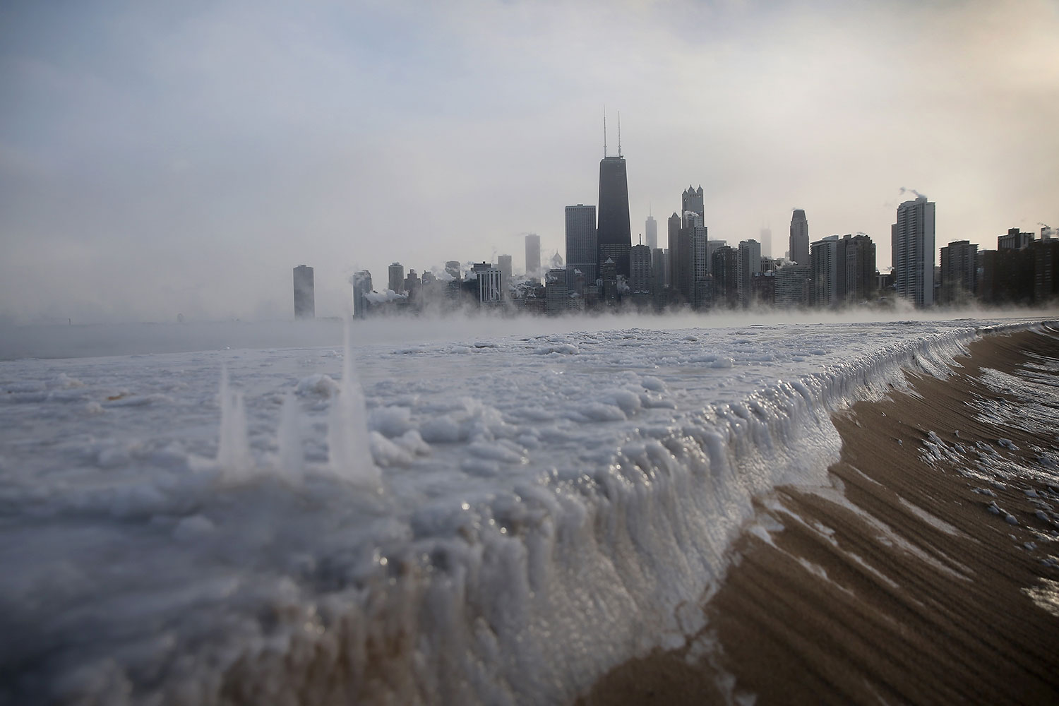 Las gélidas temperaturas del vórtice polar que asola Estados Unidos se cobra la vida de 9 personas