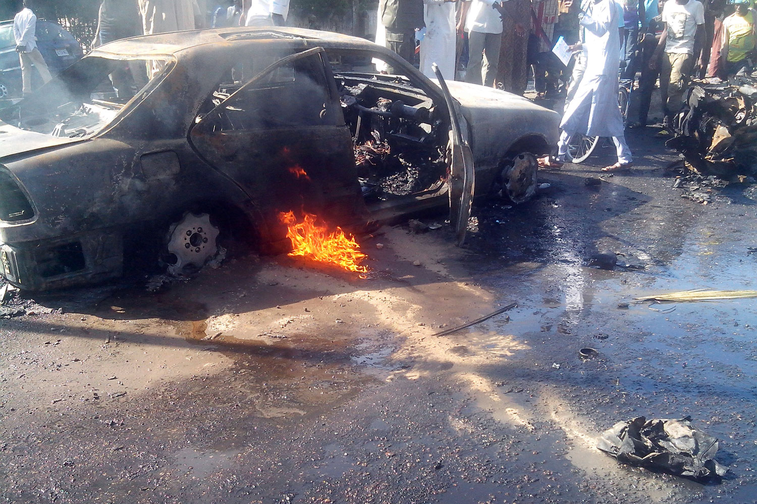 Al menos 30 muertos y varios heridos en la explosión de un mercado en Maiduguri, noreste de Nigeria
