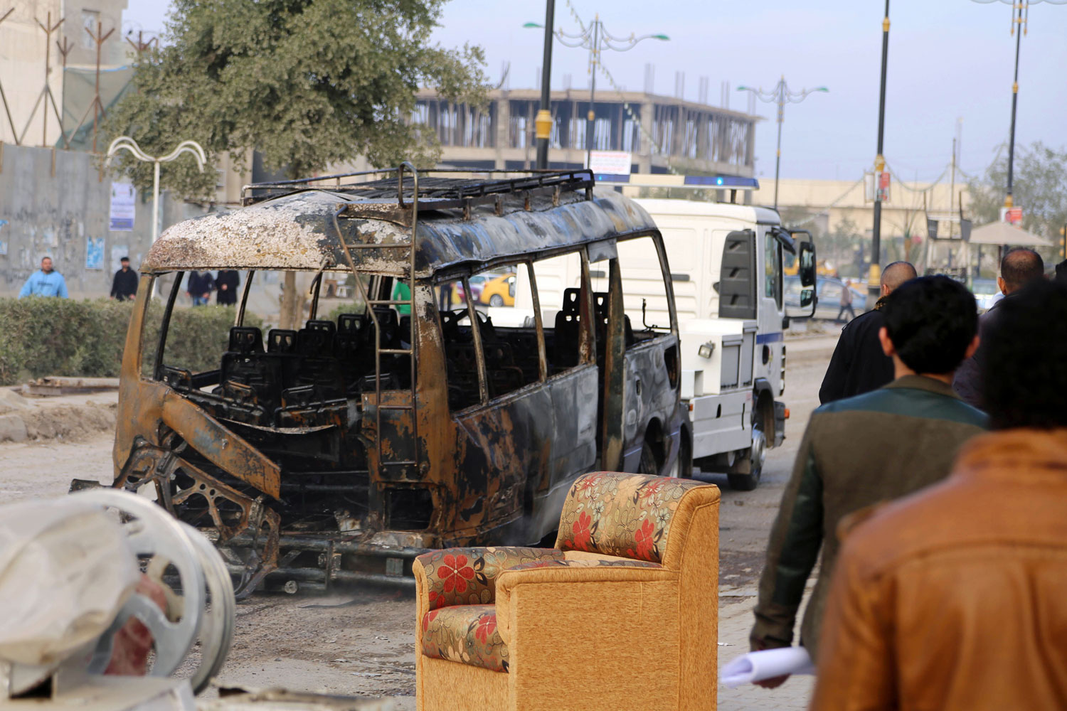 Balas y morteros se cobran la vida de 24 personas en Bagdad