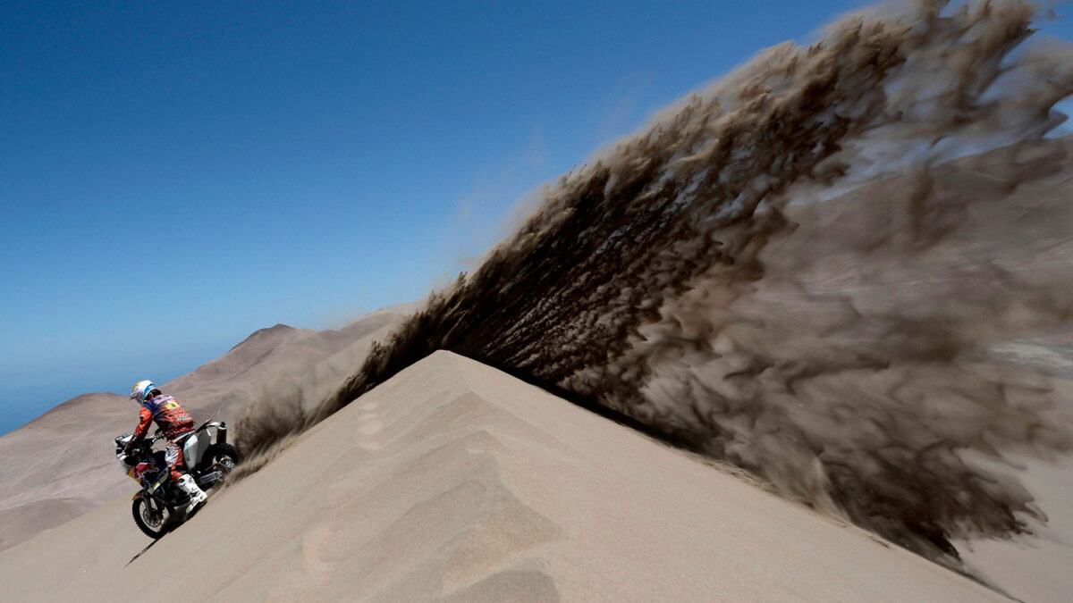 Novena etapa del Rally Dakar en el desierto del Atacama