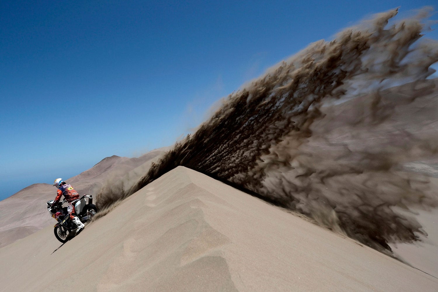Novena etapa del Rally Dakar en el desierto del Atacama