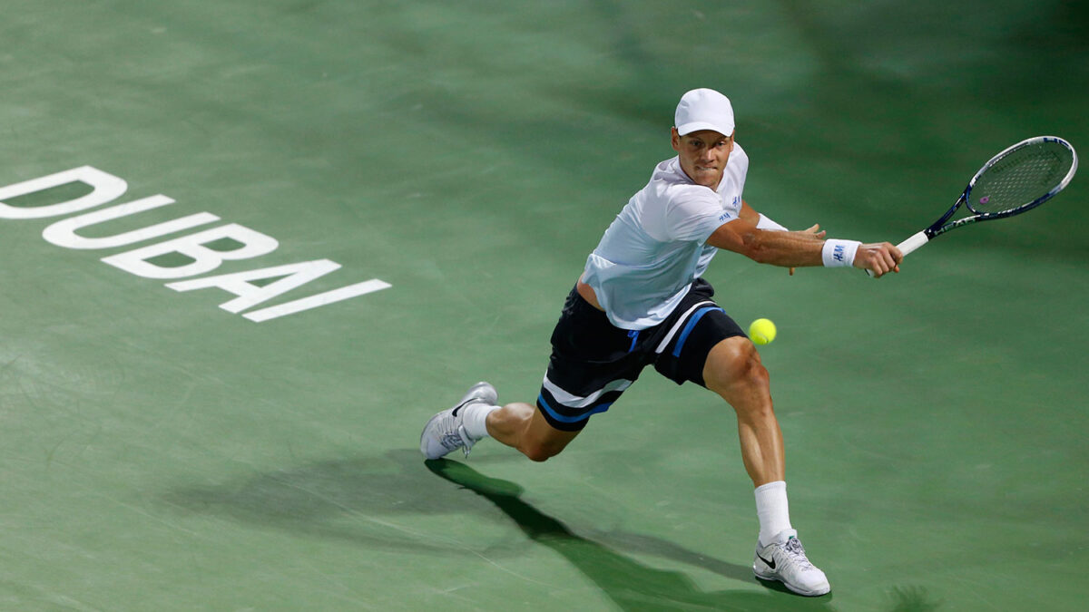 Kohlschreiber, Djokovic  y Berdych a semifinales del Torneo de Dubai