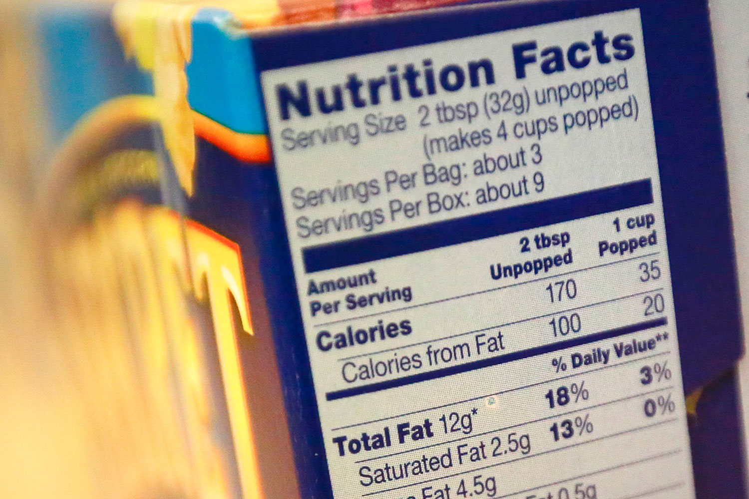 Se actualizan las etiquetas nutricionales en EEUU por primera vez en 20 años.
