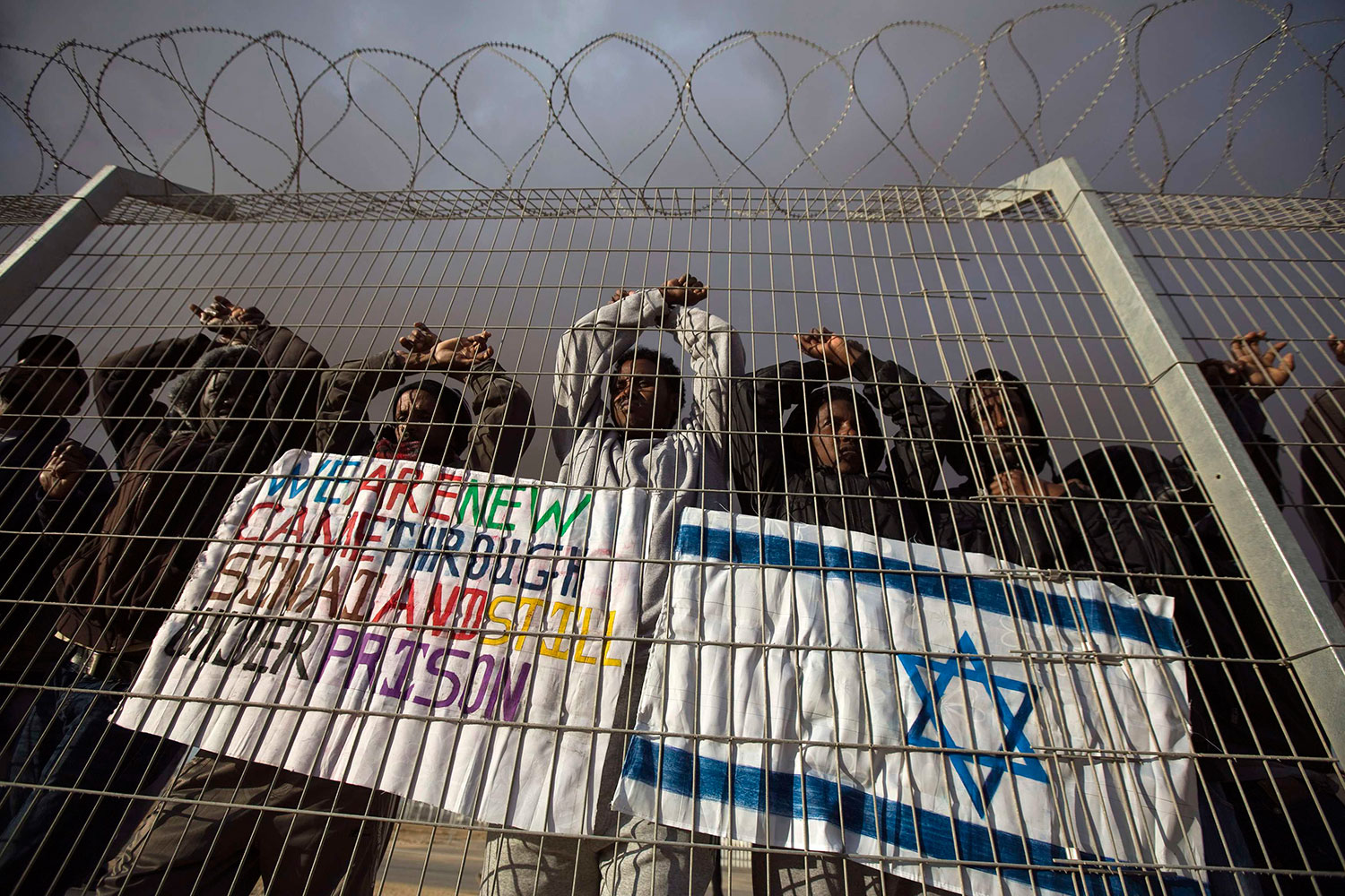 Inmigrantes procedentes de Sudán del Sur y Eritrea exigen ser reconocidos como refugiados en Israel