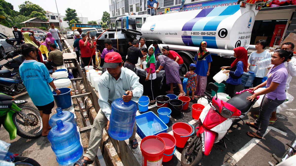 Escasez de agua en Malasia