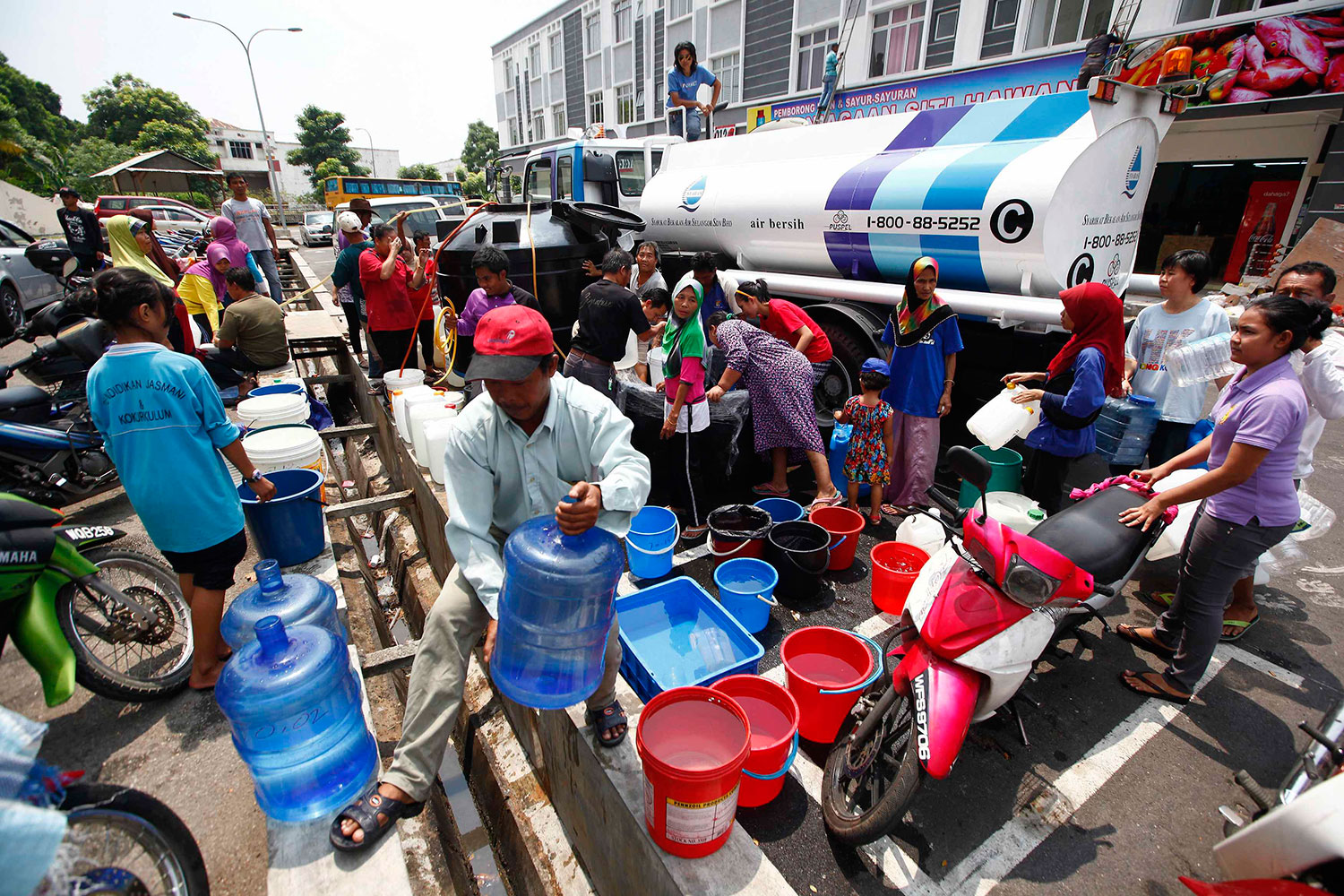 Escasez de agua en Malasia