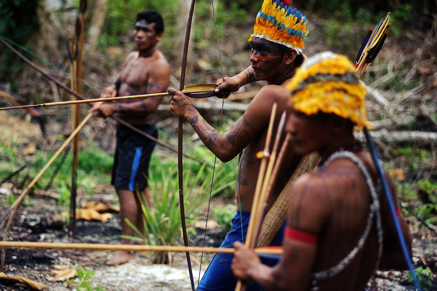 La tribu Munduruku expulsa a los mineros brasileños que explotan el oro de su territorio