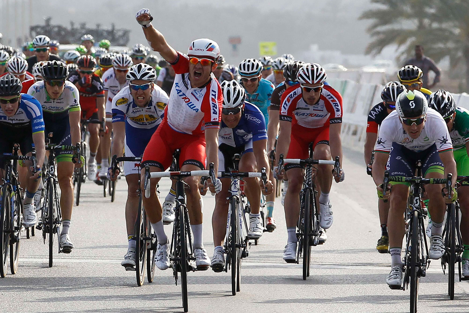 Kristoff gana la segunda etapa del Tour de Omán