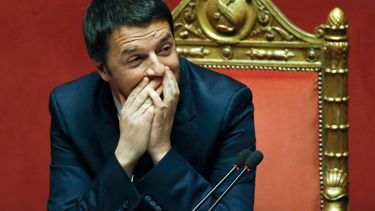 El primer ministro italiano, Matteo Renzi, insiste en eliminar el Senado