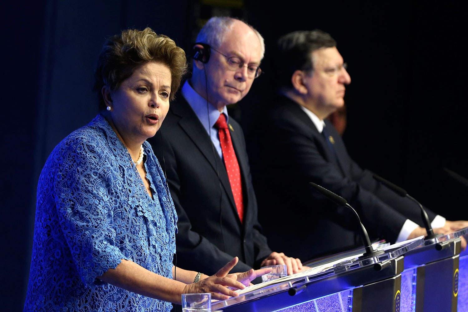 Dilma Rousseff defiende en Bruselas las ventajas fiscales de la zona franca de Manaos