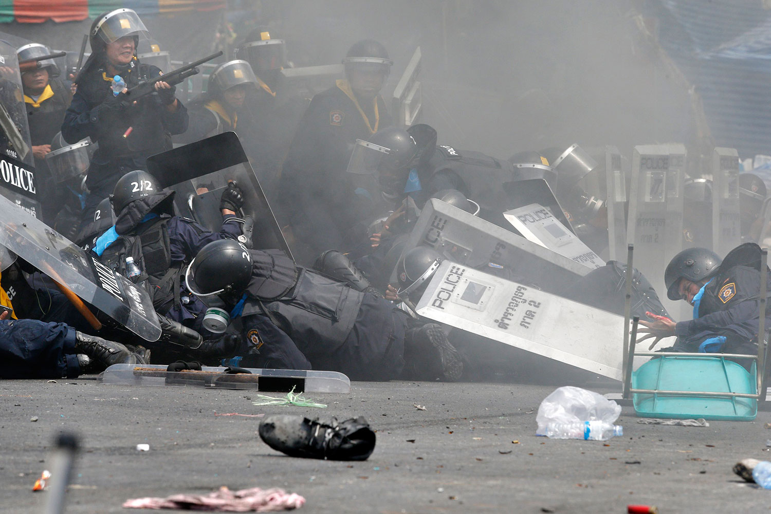 Enfrentamiento en Bangkok deja 4 muertos y 60 heridos
