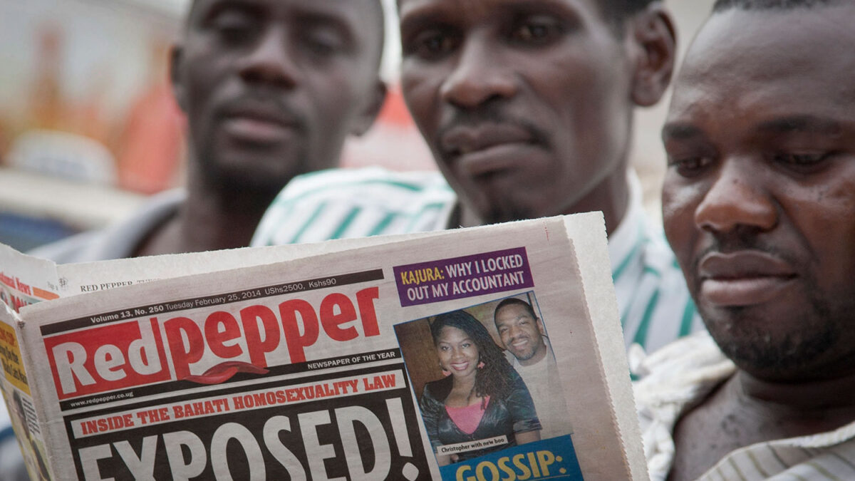 El periódico ugandés «Red Pepper» publica una lista con los 200 principales homosexuales del país