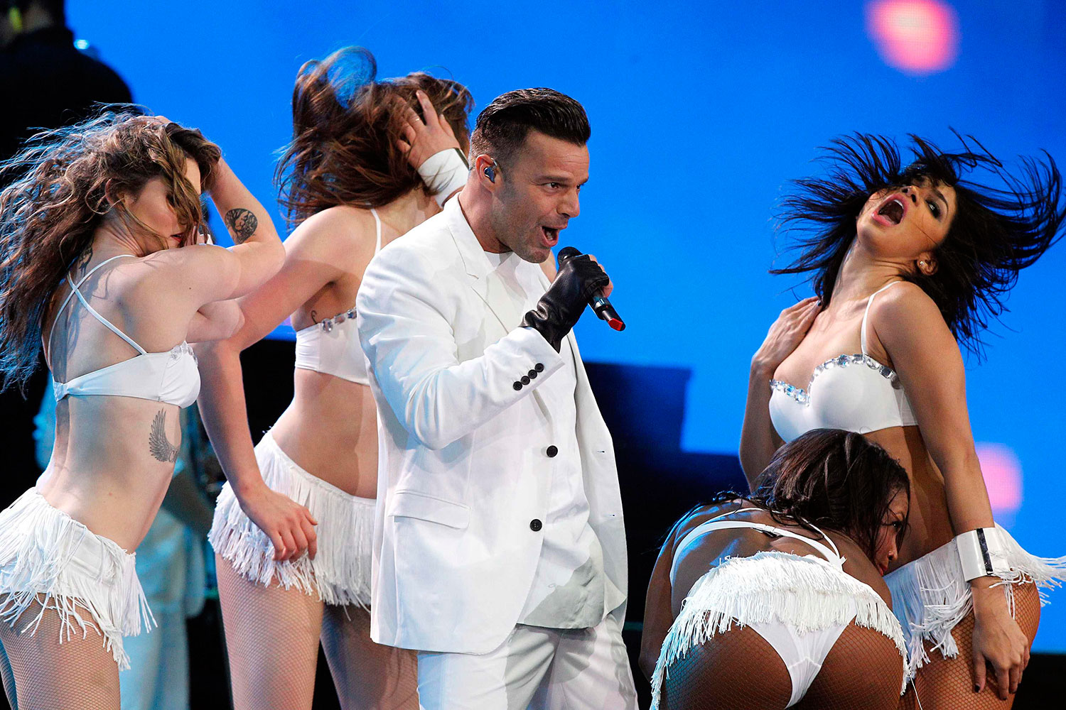 Ricky Martin inaugura el Festival Internacional de Viña del Mar en Chile