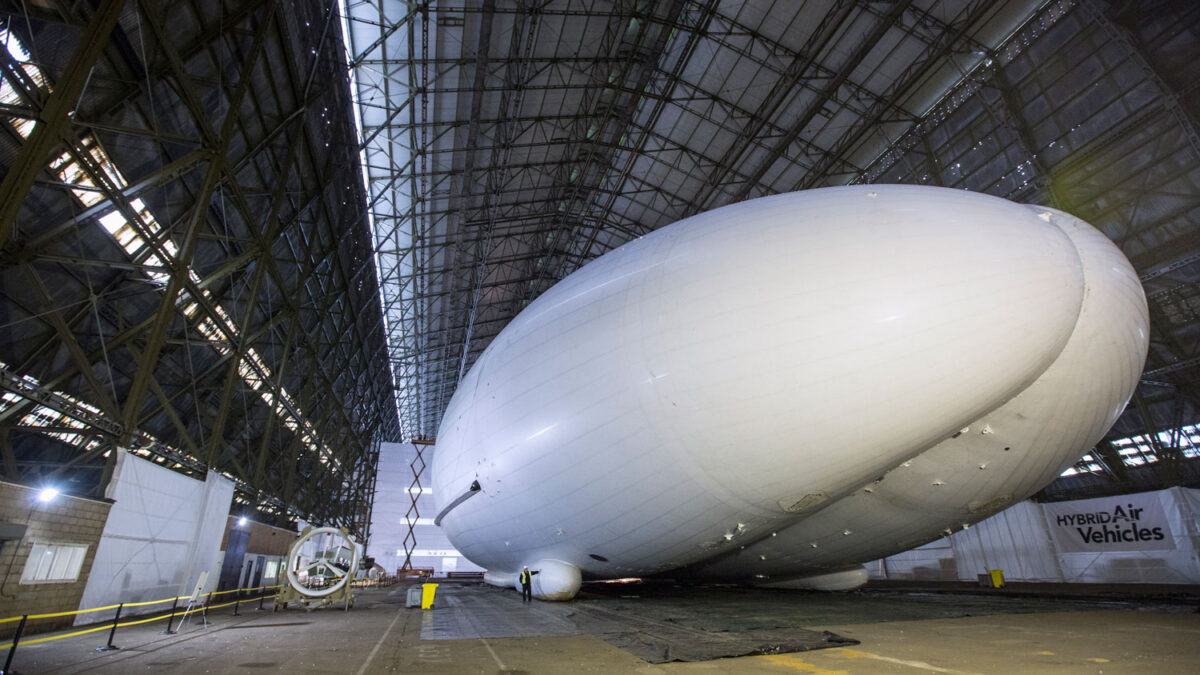 Airlander es el avión más grande del mundo