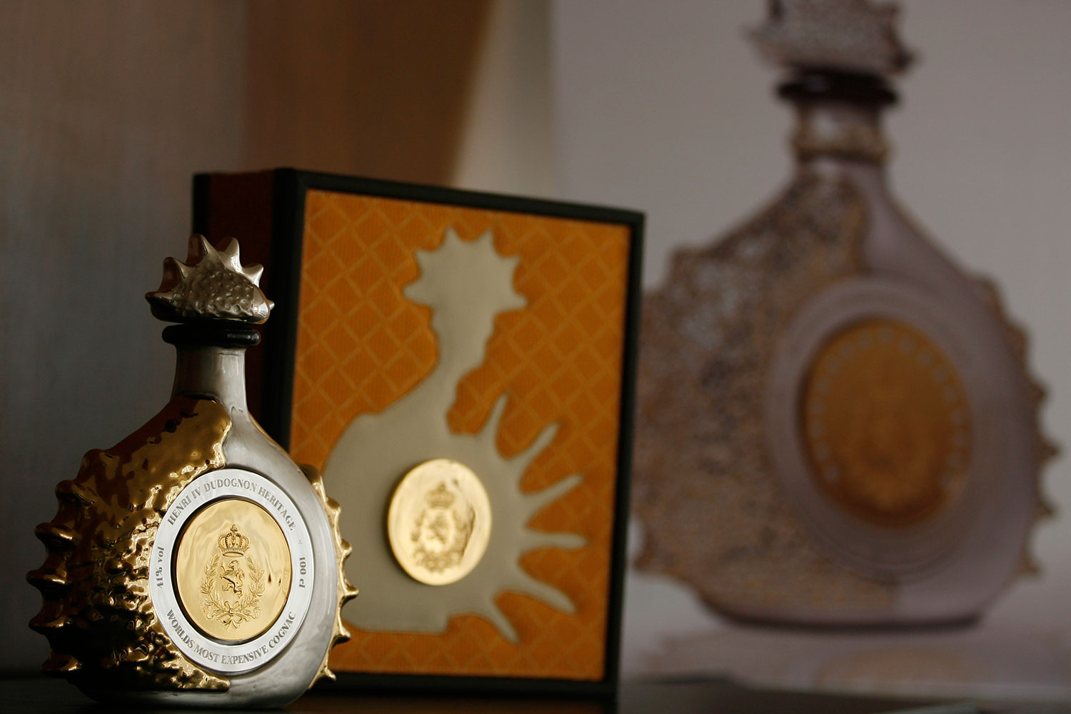 Con sólo 100 cl. de Cognac Henri IV es la botella más cara del mundo