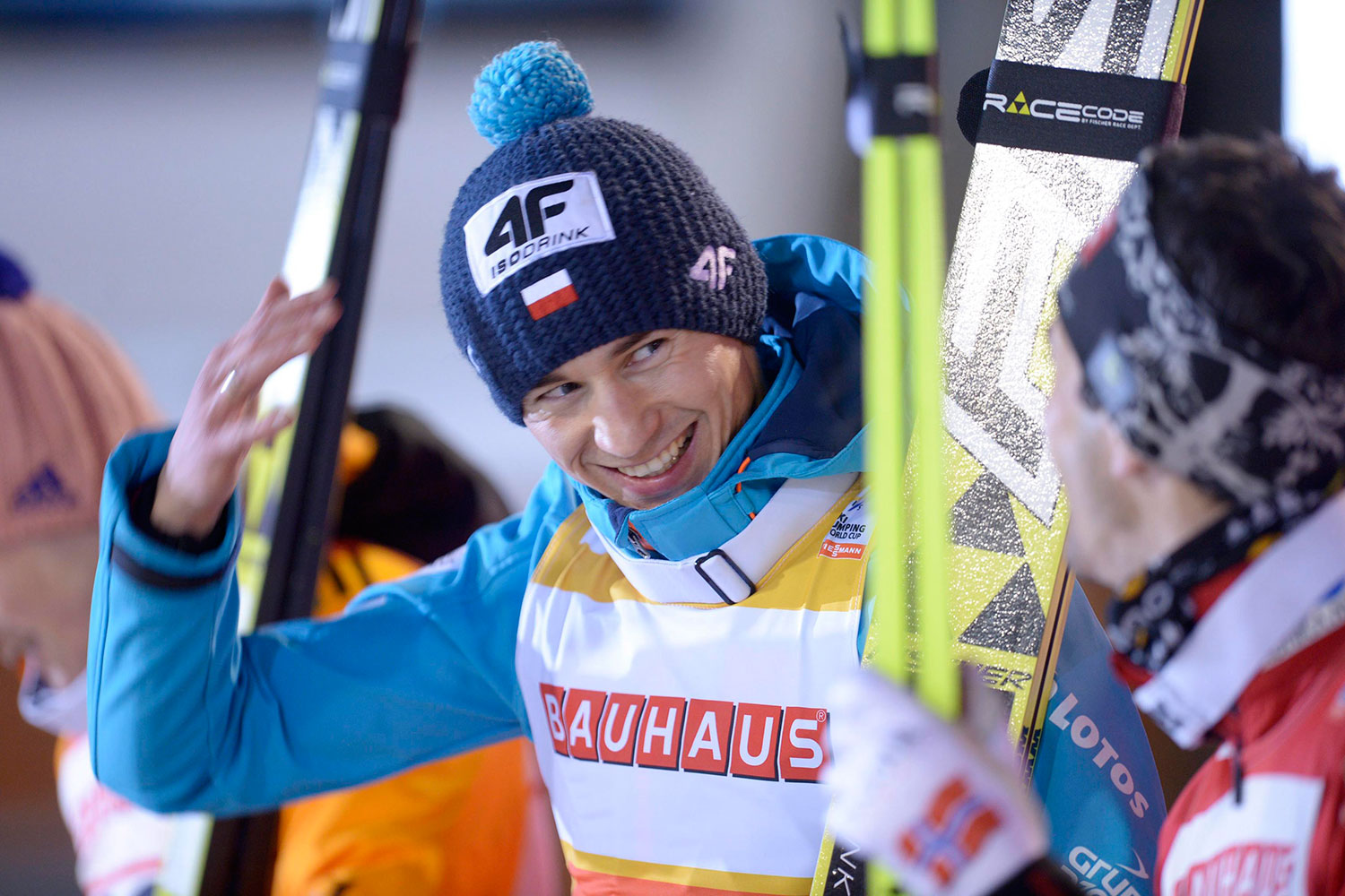 Kamil Stoch, campeón de la Copa del Mundo de esquí nórdico