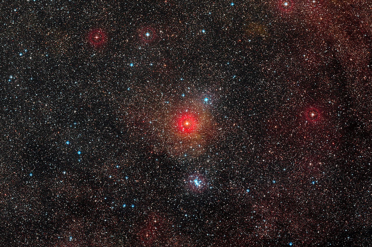 HR 5171 es la mayor estrella amarilla y una de las diez estrellas más grandes jamás encontradas