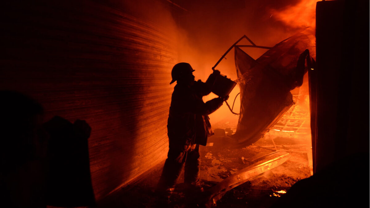 Al menos nueve personas han resultado heridas en el incendio de un mercado en Guatemala