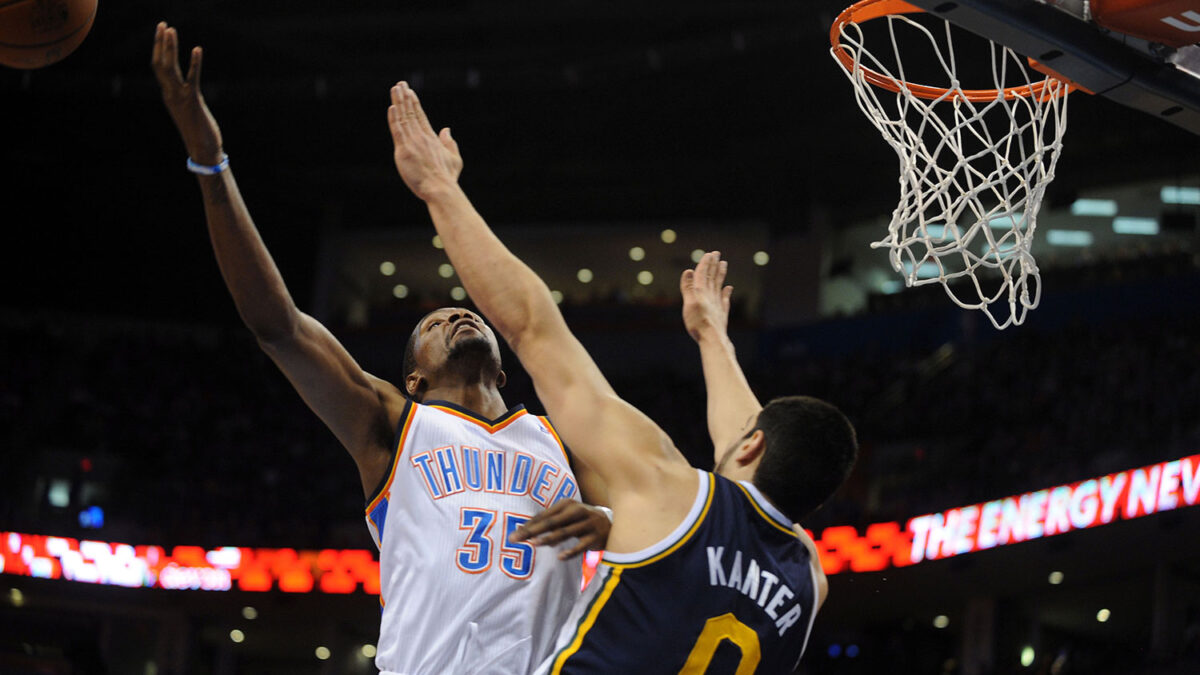 Durant lleva a los Thunder a la victoria ante Utah