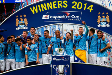 Manchester City gana la Copa de la Liga inglesa en Wembley