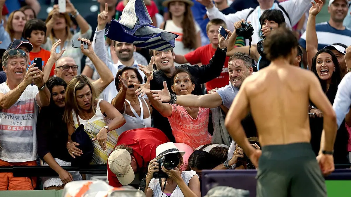 Nadal pasa a octavos del Masters 1000 de Miami tras vencer a Istomin