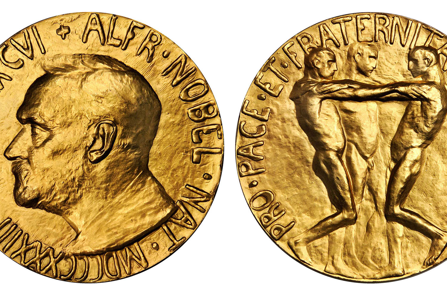 Se subasta en Nueva York una medalla del Premio Nobel de la Paz que data de 1936