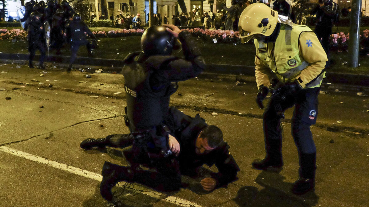 La polémica tras el 22M, policías se manifiestan: «queremos superiores que tengan dos cojones»